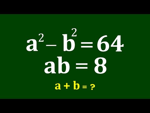Видео: Германия | Сможете ли вы решить это? | Математическая олимпиада a+b = ?
