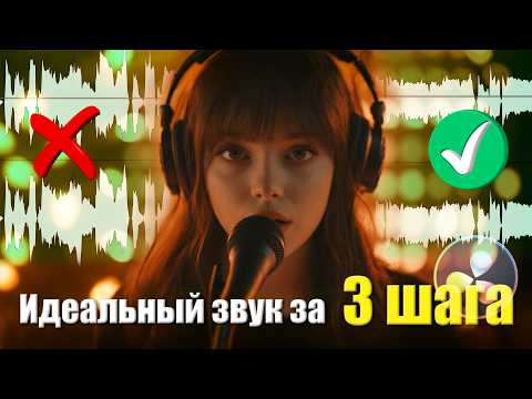 Видео: 082 3 ШАГА к чистому звуку в Davinci Resolve. Секреты нормализации, эквализации и компрессии