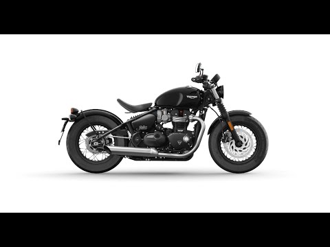 Видео: Triumph Bonneville Bobber - Тест-райд заводского боббера из Англии