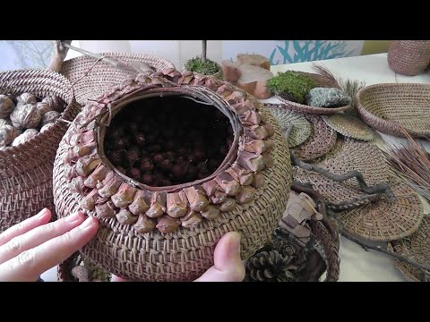 Видео: Элементы декора в изделиях из сосновых иголок