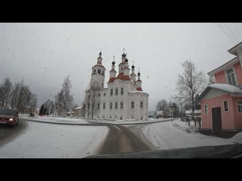 Видео: Тотьма - Солигалич. Или как проехать из города Тотьмы напрямую в Костромскую область через Гремячий.