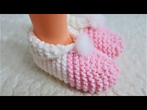 Видео: ДЕТСКИЕ СЛЕДОЧКИ - ТАПОЧКИ  СВЯЗАННЫЕ НА 2 СПИЦАХ. ОЧЕНЬ ЛЕГКИЕ И ПРОСТЫЕ. ДЛЯ НАЧИНАЮЩИХ.
