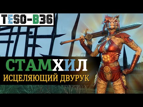 Видео: 💚 СТАМХИЛ - Мастер рун целитель через стамину (Двуручник+Лук) Хилер для любого контента. TESO(2025)