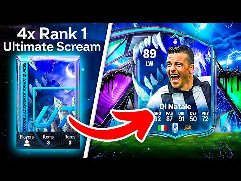 Видео: 4x БЕЗУМНЫЕ НАГРАДЫ ЗА ULTIMATE SCREM РАНГА 1! 🚨 FC 26 Ultimate Team