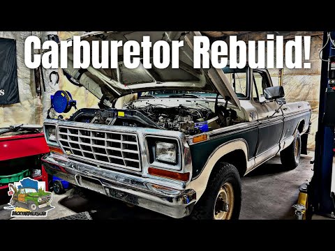 Видео: Ремонт карбюратора Motorcraft 2150 — Ford F250 1979 года