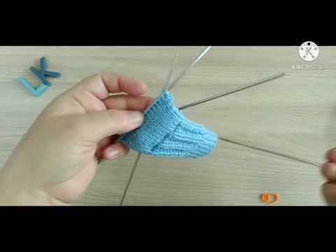 Видео: детские носочки