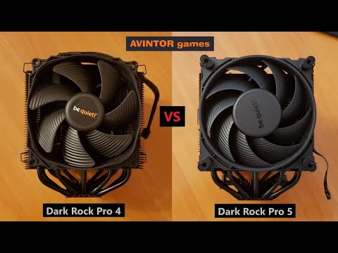 Видео: Сравнение be quiet! Dark Rock Pro 4 и 5. (без тестов)