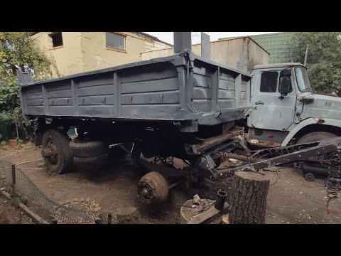 Видео: Востановлення прицепа ЗИЛ , серия#2
