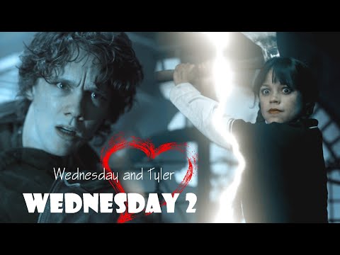 Видео: Wednesday and Tyler | Wednesday 2 | Чувства / Уэнсдей и Тайлер