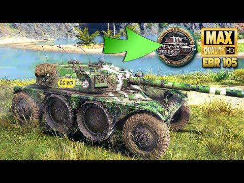 Видео: EBR 105: Триллер на колесах - World of Tanks