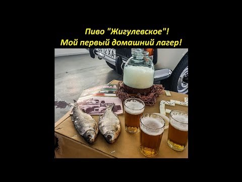 Видео: Пиво из СССР - "Жигулевское"! Мой первый домашний лагер.