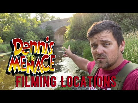 Видео: Места съемок фильма «Деннис-мучитель» 1993 года