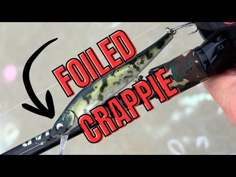 Видео: Индивидуальная работа с фольгой + покраска = БЕЗУМНО реалистичная приманка для ловли краппи!