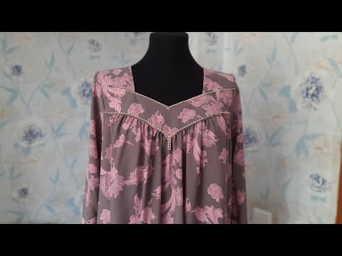 Видео: 2 "ЧАСТЬ " ТРЁХ КАКЕТНЫЙ ПЛАТЬЯ .2 КИСМИ КУРТАИ СЕ КАКЕТКАХА👗🌹