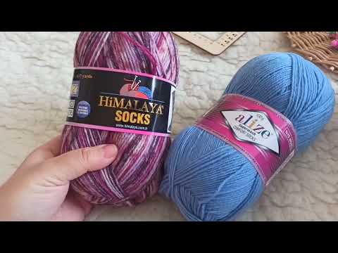 Видео: Распаковка пряжи Alize,Nako,носочная пряжа,покупки с Али Эксперсс