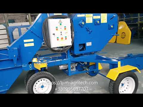 Видео: Зернометатель 3 в 1 = ПЗМ-120 ЗУБР с питателями, бункером и 2 трубами. Универсальный зернопогрузчик