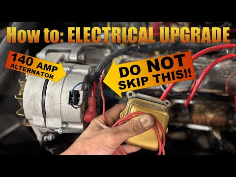 Видео: Модернизация генератора и проводки GM Hi-Output до 1973 года!