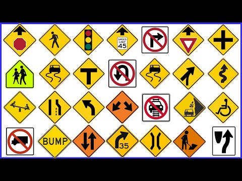 Видео: 90 самых запутанных дорожных знаков в США | Дорожные знаки с объяснениями