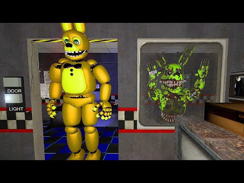 Видео: АНИМАТРОНИКИ ПУГАЮТ ОХРАННИКА FNAF 1 COOP ГАРРИС МОД Garry's Mod