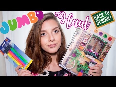 Видео: JUMBO Покупки ♥ Oтново на училище | BACK TO SCHOOL HAUL