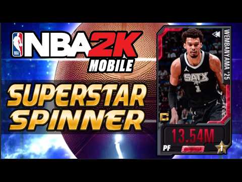 Видео: ОТКРЫТИЕ НАБОРА ИГРУШЕК WEMBY SUPERSTAR | NBA 2K Mobile S8 Superstar Spinner
