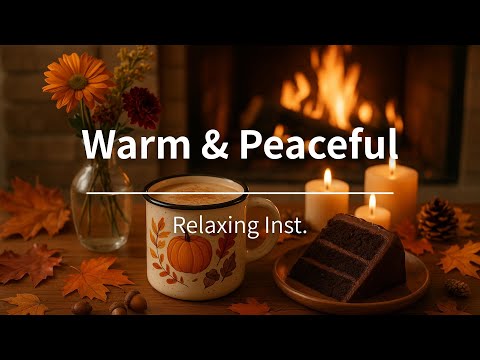 Видео: Тепло и Спокойствие｜Спокойная Гитара и Фортепиано – 1 Час Осенней Музыки для Учёбы и Отдыха