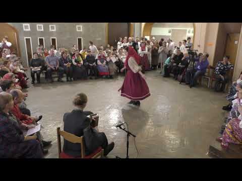 Видео: Зинина Ольга. Пляска «Цыганочка» Псковской области.