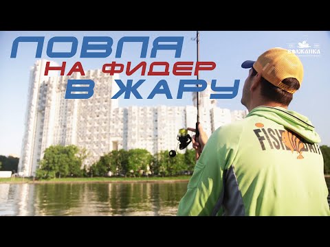 Видео: Ловля на фидер в жару