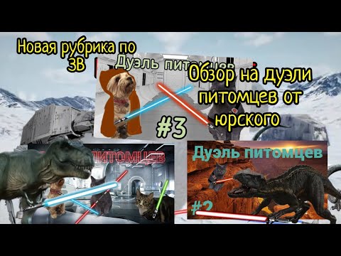 Видео: Обзор на дуэли питомцев от юрского