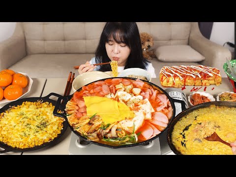 Видео: mukbang :) острое рагу с ветчиной, ризотто, яичные рулетики, кукурузный сыр.