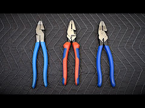 Видео: Клещи электрика - Knipex, Klein, Channellock