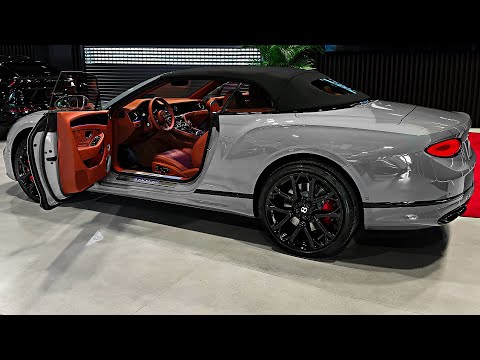 Видео: 2024 Bentley Continental GTC - дикий роскошный спортивный кабриолет!