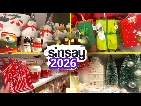 Видео: 🎄РІЗДВЯНО🎅НОВОРІЧНА колеція 2026 у Sinsay 🎊