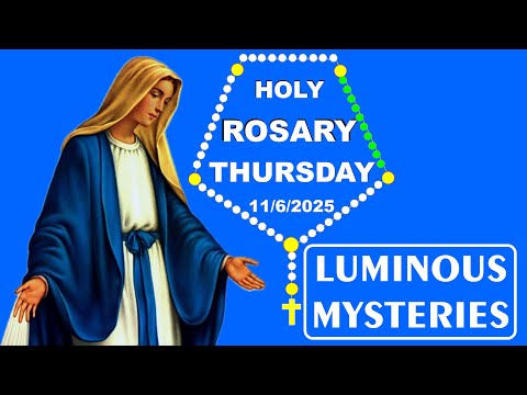 Видео: Сегодня Святой Розарий: Светлые Тайны, Розарий. Четверг, 6 ноября 2025 г. | Католическая молитва ...
