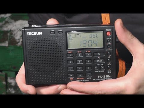 Видео: Про радиоприемник Tecsun PL-310et, сравнение с PL-398mp