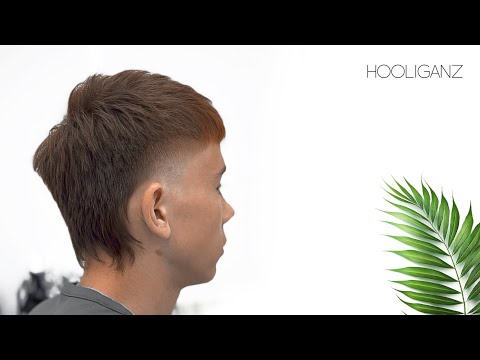 Видео: Мужская стрижка Mullet / Modern mullet