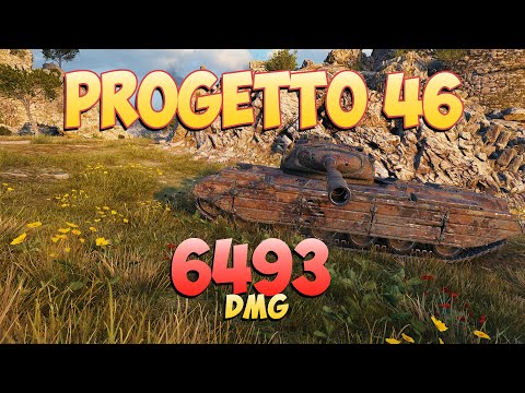 Видео: Progetto 46 • Его лучшая битва! - 5 Фрагов 6.4K Урона • Мир Танков