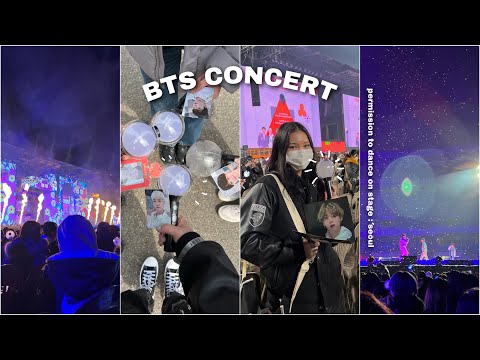 Видео: VLOG: BTS CONCERT IN SEOUL 2022 / МОЙ ПЕРВЫЙ КОНЦЕРТ BTS: PERMISSION TO DANCE ON STAGE, VIP TICKETS