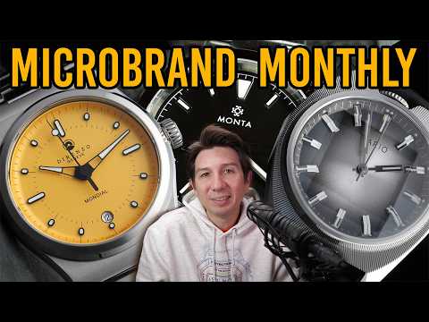 Видео: Обзор новинок Microbrand Watch, которые стоит посмотреть в этом месяце (Microbrand Monthly за ноя...