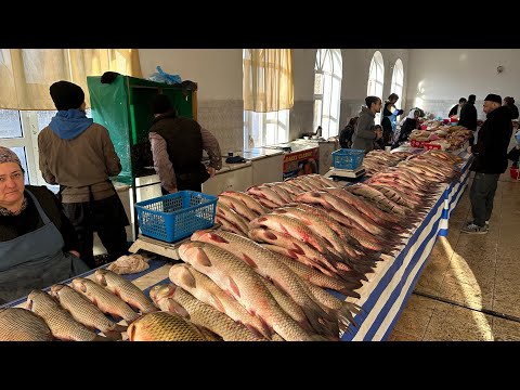 Видео: Русский Турист в Шоке от Узбекского Базара! Первый раз Пробует Самаркандский плов !