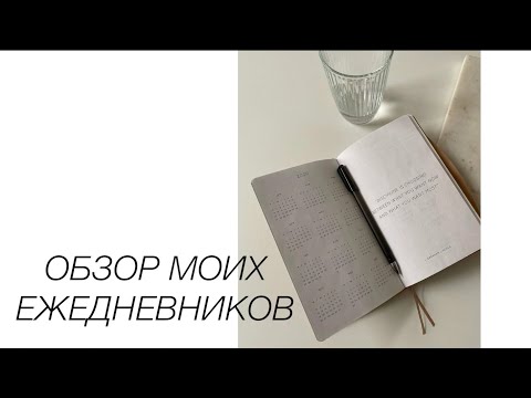 Видео: Все мои ежедневники 2016-2021 + история My Special Planner