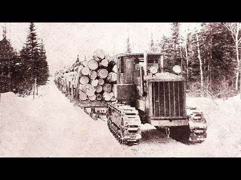 Видео: Механизация лесозаготовок в СССР 2 часть
