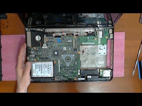 Видео: Dell Inspiron N5010 ( 5010-4446 ) разборка , мини обзор и замена термопасты