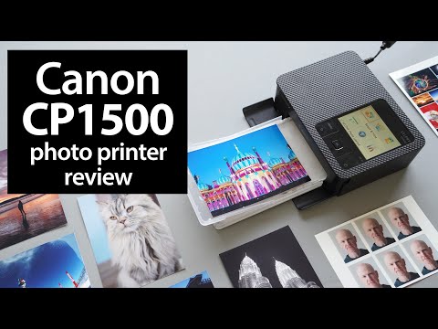 Видео: Обзор Canon SELPHY CP1500: ЛУЧШИЙ фотопринтер?