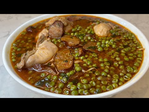 Видео: Горох с чоризо и курицей - Горох с чоризо и курицей, португальское блюдо