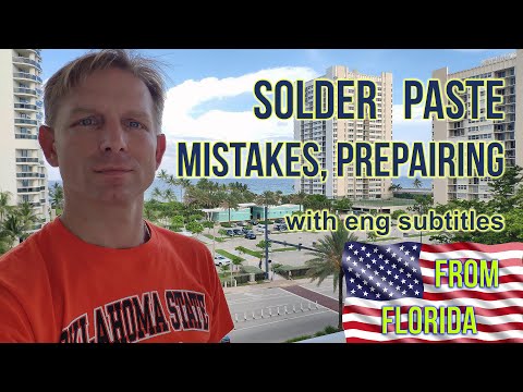 Видео: Паяльная паста. Узнай о главных ошибках применения и подготовки!