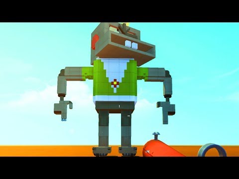 Видео: БОЛЬШОЙ РОБОТ В СКРАП МЕХАНИК ► Scrap Mechanic