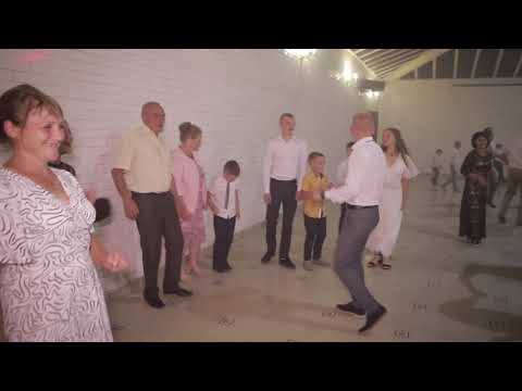 Видео: КОШЕЛЯ-VIDEO Іванка + Андрюша веселі танці гурт Ідеал ресторан РОМАХ