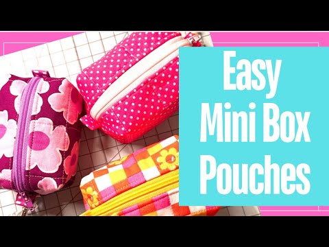 Видео: СЕРИЯ CRAFT FAIR 2024 | МИНИ-МЕШОЧКИ-КОРОБОЧКИ НА МОЛНИИ! ТАК ВЕСЕЛО ДЕЛАТЬ! РАЗМЕР 3 1/2 x 2 1/2...