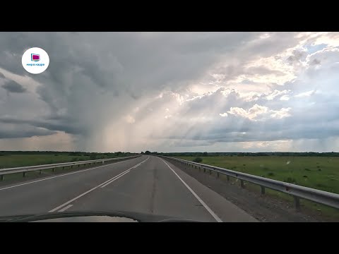 Видео: Новосибирская область. Трасса от поселка Колывань до поселка Криводановка.